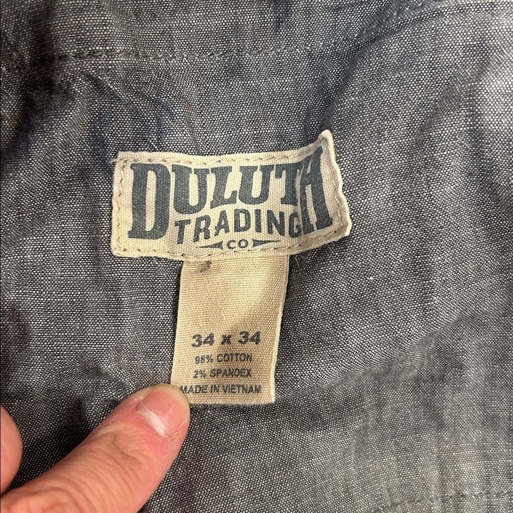 Duluth Trading Co Khaki Straight-Leg Chinos - Tan - Picture 6 of 16